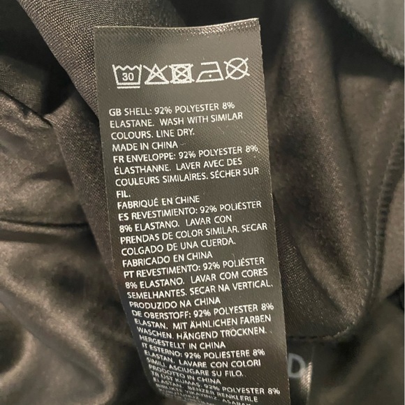 Na-kd Satin Boho Festival Rock Office Minimalist Gothic Midi Skirt Black 38 8 M - Picture 9 of 9